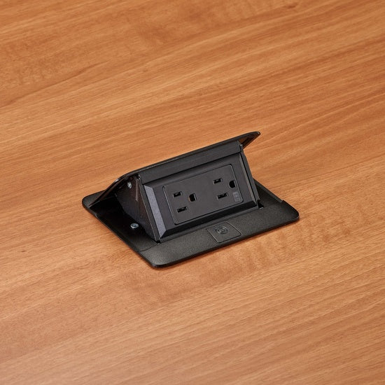 Pass And Seymour Black 20A Tamper-Resistant Duplex 6 Foot Cord (DQFP20BK)