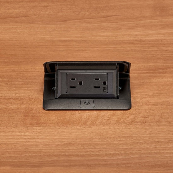 Pass And Seymour Black 20A Tamper-Resistant Duplex 6 Foot Cord (DQFP20BK)