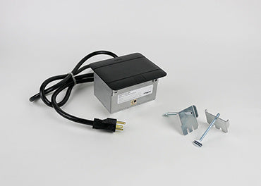 Pass And Seymour Black 20A Tamper-Resistant Duplex With USB (DQFP20UBK)