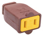 Pass And Seymour Brown Polarized Connector (SA155CC10)
