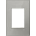 Pass And Seymour Brush Stainless 1-Gang 3-Module Wall Plate (AWM1G3MS4)