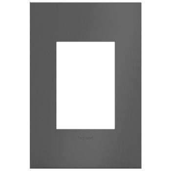 Pass And Seymour Brushed Black Nickel 1-Gang 3M Wall Plate (AWC1G3BBN4)