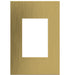 Pass And Seymour Brushed Satin Brass 1-Gang 3M Wall Plate (AWC1G3BSB4)