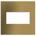 Pass And Seymour Brushed Satin Brass 2-Gang Wall Plate (AWC2GBSB4)