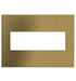 Pass And Seymour Brushed Satin Brass 3-Gang Wall Plate (AWC3GBSB4)