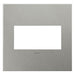 Pass And Seymour Brushed Stainless Steel 2-Gang Wall Plate (AWC2GBS4)
