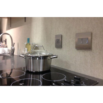 Pass And Seymour Brushed Stainless 2-Gang Wall Plate (AWM2GMS4)