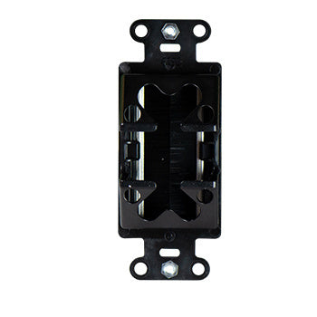 Pass And Seymour Cable Accessory Wall Plate Black (WP1014BKV1)