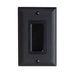 Pass And Seymour Cable Accessory Wall Plate Black (WP1014BKV1)