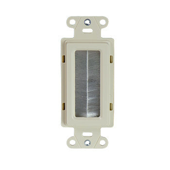 Pass And Seymour Cable Accessory Wall Plate Light Almond (WP1014LAV1)