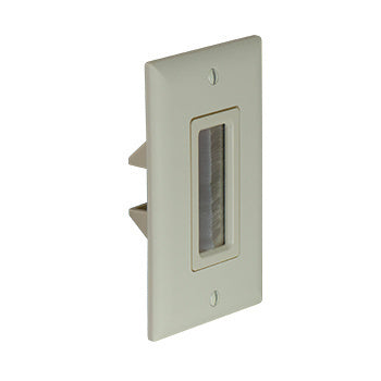 Pass And Seymour Cable Accessory Wall Plate Light Almond (WP1014LAV1)