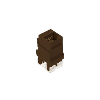 Pass And Seymour CAT5e RJ45 T568 A/B Connector Brown M20 (WP3450BR)