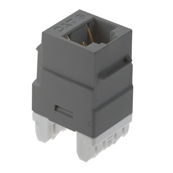 Pass And Seymour CAT6 RJ45 T568 A/B Connector Gray M20 (WP3460GY)