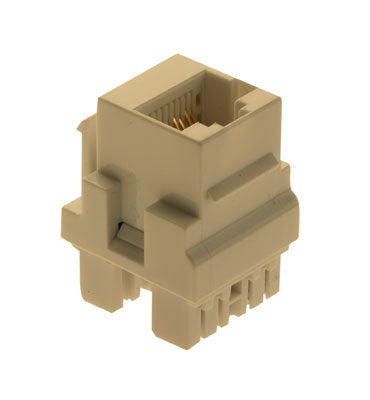 Pass And Seymour CAT5e RJ45 T568 A/B Connector Keystone M20 Ivory (WP3458IV)