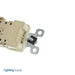 Pass And Seymour Commercial Receptacle Duplex 15A 125V Back And Side Wire White (TR5252W)