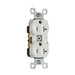 Pass And Seymour Commercial Receptacle Duplex 20A 125V Back And Side Wire Ivory (TR5352I)
