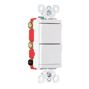 Pass And Seymour Combination Decorator Switch Ivory (PS81120I)