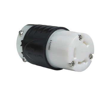 Pass And Seymour Connector 3W 30A 480V Turnlok Brown And White (L1230C)