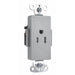 Pass And Seymour Decorator Receptacle Single Tamper-Resistant 15A/125V Gray (TR26261GRY)