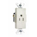 Pass And Seymour Decorator Receptacle Single Tamper-Resistant 15A/125V Light Almond (TR26261LA)