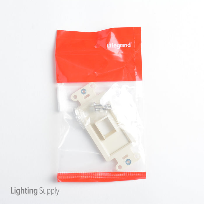 Pass And Seymour Decorator Outlet Strap 1 Port Light Almond (WP3411LA)