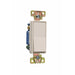 Pass And Seymour Decorator Switch 3-Way 15A 120/277VAC Light Almond (2603LA)