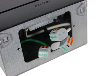 Pass And Seymour deQuorum Flip-Up Field Wired With 15A Receptacle Stainless Steel (DQFF15ST)