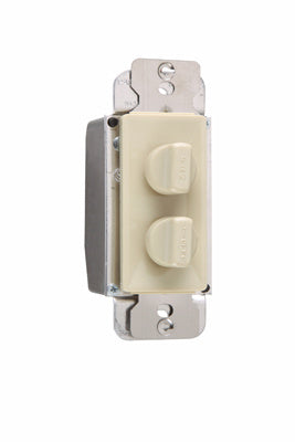Pass And Seymour Dual Control 1.5Amp 3-Speed/300W Dimmer (94315I)