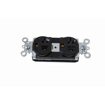 Pass And Seymour Duplex Receptacle 20A/125V Black (PT5362BK)