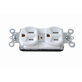 Pass And Seymour Duplex Receptacle Spec Grade 15A/125V White (PT5262W)