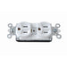 Pass And Seymour Duplex Receptacle Spec Grade 15A/125V White (PT5262W)