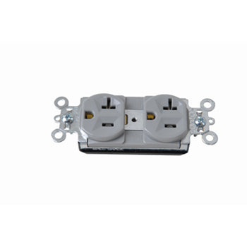 Pass And Seymour Duplex Receptacle Spec Grade 20A/125V Gray (PT5362GRY)