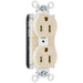 Pass And Seymour Duplex Receptacle Spec Grade 20A/125V Ivory (PT5362I)