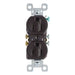 Pass And Seymour Duplex Receptacle 15A/125V Brown (3232)