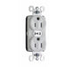 Pass And Seymour Duplex Receptacle Tamper-Resistant 15A 125V White (PTTR5262W)
