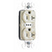Pass And Seymour Duplex Receptacle Tamper-Resistant 20A 125V Ivory (PTTR5362I)