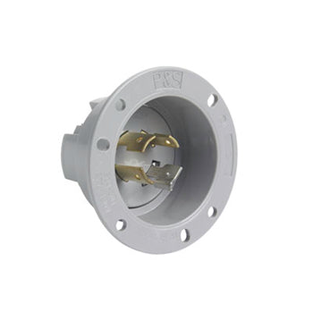 Pass And Seymour Flanged Inlet 4W 20A 277/480V Turnlok (L1920FI)