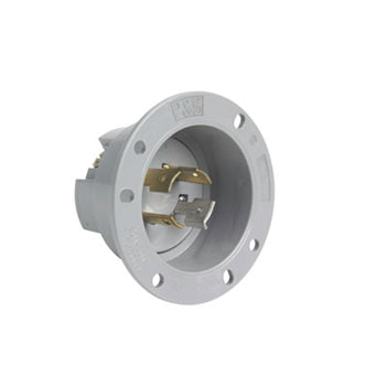 Pass And Seymour Flanged Inlet 4W 20A 347/600V Turnlok (L2020FI)