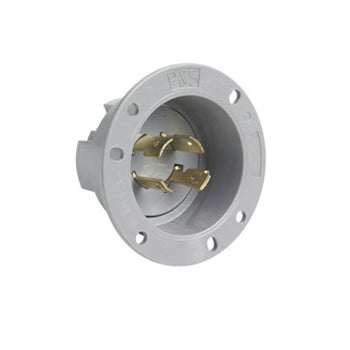 Pass And Seymour Flanged Inlet 4W 20A 480V Turnlok (L1620FI)