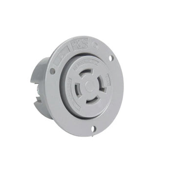Pass And Seymour Flanged Outlet 4W 20A 125/250V Turnlok (L1420FO)