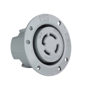 Pass And Seymour Flanged Outlet 4W 30A 347/600V Turnlok (L2030FO)