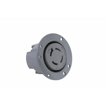 Pass And Seymour Flanged Outlet 4W 30A 600V Turnlok (L1730FO)