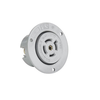 Pass And Seymour Flanged Outlet 5W 20A 277/480V Turnlok (L2220FO)
