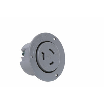 Pass And Seymour Flanged Outlet 3-Way 20A 250V Turnlok (L620FO)