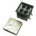 Pass And Seymour Floor Box 2-Gang 2 Duplex Receptacle Nickel (FB2TRDR2N)
