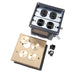 Pass And Seymour Floor Box 2-Gang Duplex Receptacle LV Brass (FB2TRDRKS4B)