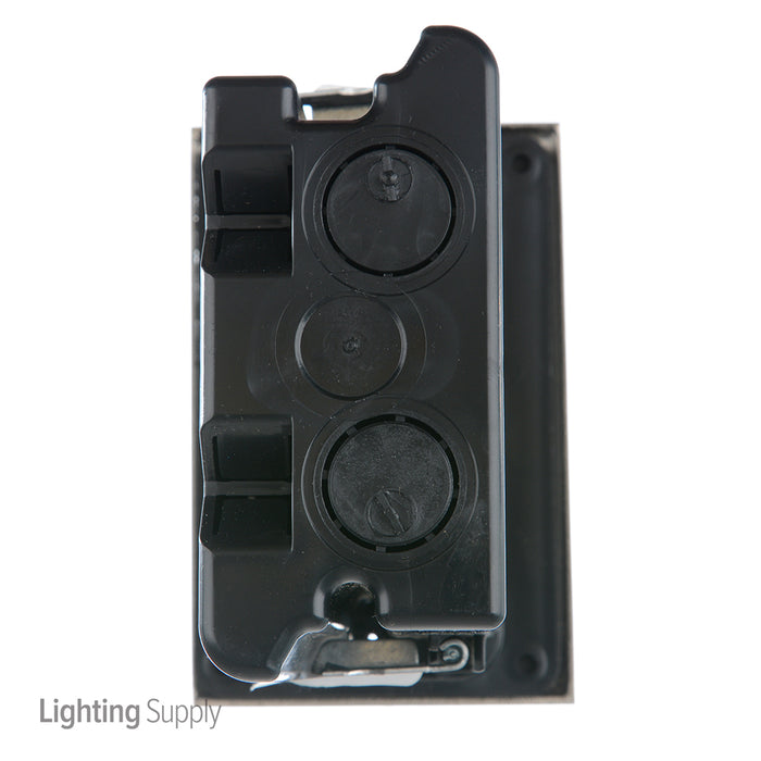 Pass And Seymour Floor Box Single Receptacle Nickel (FB1TRSRN)