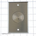 Pass And Seymour Floor Box Single Receptacle Nickel (FB1TRSRN)