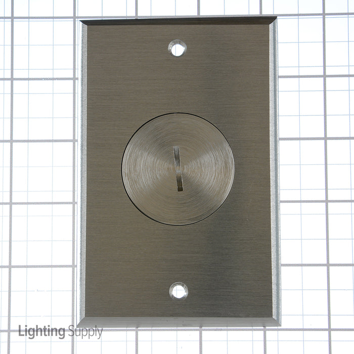 Pass And Seymour Floor Box Single Receptacle Nickel (FB1TRSRN)
