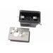 Pass And Seymour Floor Box Single Receptacle Nickel (FB1TRSRN)